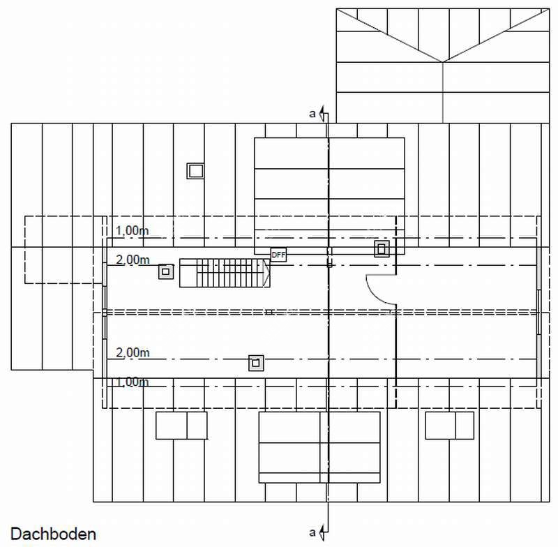 ARI-9192-Grundriss-DG-1 - Teilrenovierte DG.-Wohnung + Dachboden + Stellplatz günstig abzugeben