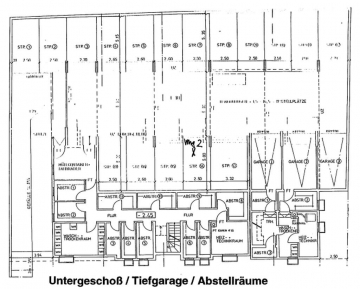 Sonnige, offene Dachgeschoßwohnung mit besonderem Flair, EBK und 2 TG Stellplätze - ARI-10954-Grundriss-TG (4365)