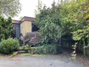 Abrissgrundstück, großer Bauplatz, teilbar in 2ter Baureihe gewachsenes Wohngebiet - ARI-9375 Ansicht Bungalo Garag (2813)