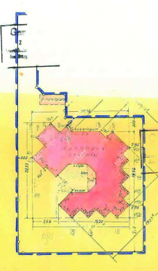 Abrissgrundstück, großer Bauplatz, teilbar in 2ter Baureihe gewachsenes Wohngebiet - ARI-9375 Lageplan-Grundstück (2815)