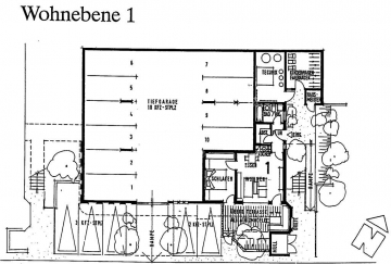 Reduziert-Kapitalanlage, gemütliche 2 Zi. ETW, Terrasse, TG- und Aussenstellplatz, z. Zt. vermietet - ARI-10945 Grundriss-Wohnebene- (4469)