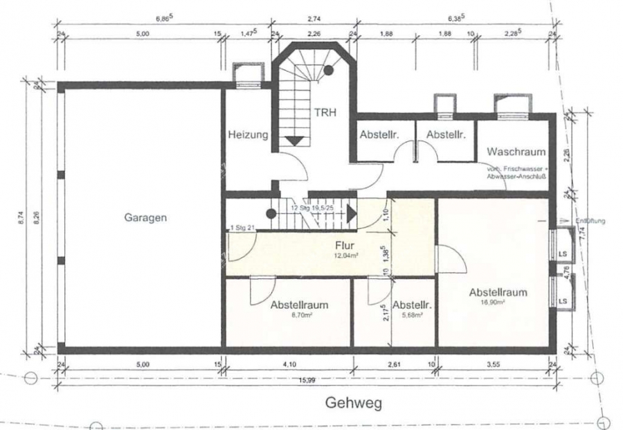 ARI-10951-Grundriss-UG-1 - Attraktive Rendite, Gelegenheit, solide Kapitalanlage mit weiteren Potential, oder zur Eigennutzung