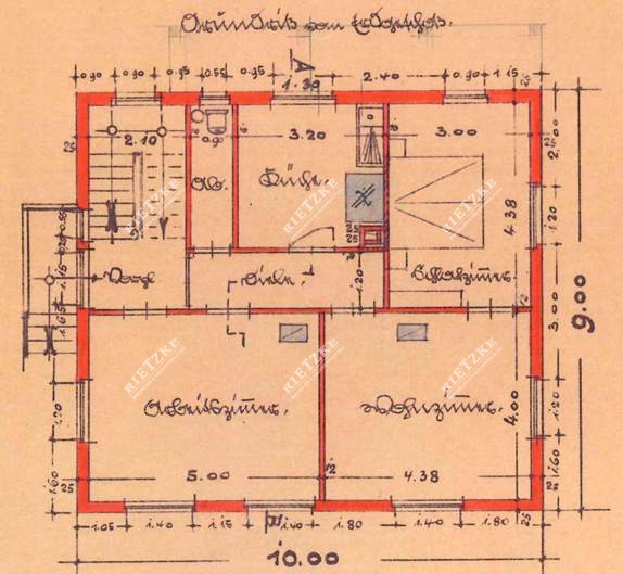 ARI-10959-Grundriss-EG - Selten großes Grundstück, freistehendes EFH mit Fachwerkscheune zum wachküssen