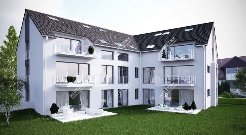 BV-Asperg-Gartenansicht - Lichtdurchflutete. individuelle u. geräumige DG.3 Zi.- Whg. + Terrasse + Galerie