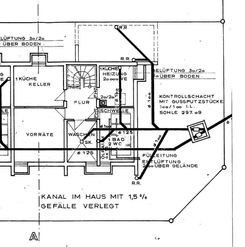 ARI-9322-Grundriss-UG-1 - Vermietete DHH mit Garten und Garage in Ortsrandlage
