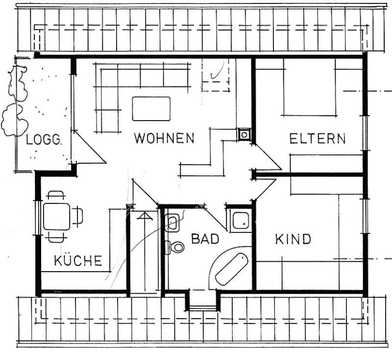 ARI-9343-EFH-Vaihingen-Grundri - Freistehendes 1-2 Fam-Wohnhaus mit EBK, Garten und Doppelgarage in ruhiger und beliebter Wohnlage