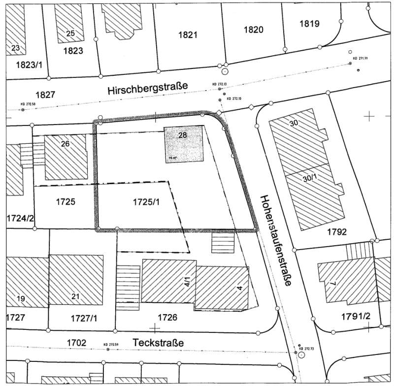 BV-Asperg-Lageplan - Moderne, helle 3 Zi,- Wohnung- 52qm Wohn.- Eßbereich, Parkett, großer Balkon