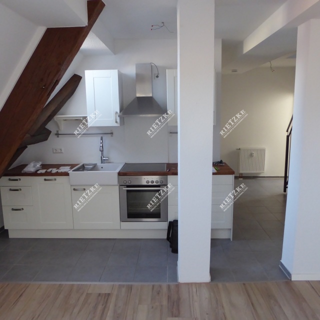 Küche - DG.- Maisonettewohnung mit EBK, großer Sonnenterrasse und Carport Mitte Murr