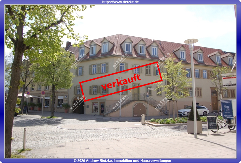 ARI-9366-Ansicht - Zentrale und gemütliche 2 Zimmerwohnung mit EBK, Terrasse und TG.- Stellplatz DP vermietet!
